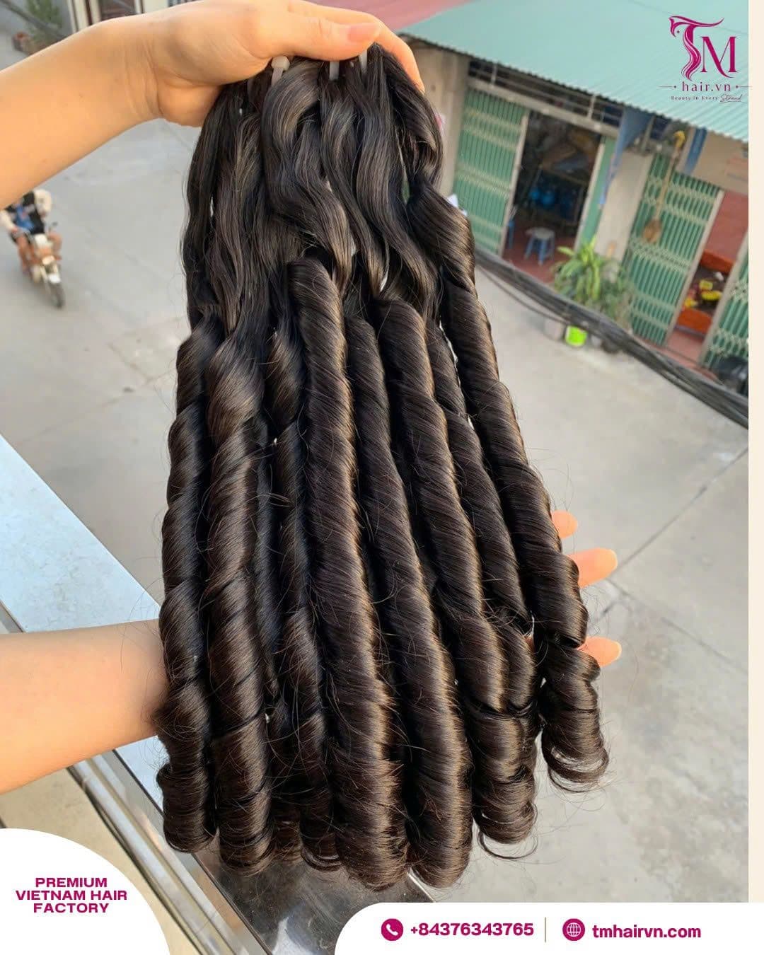Roll Curly Natural Color