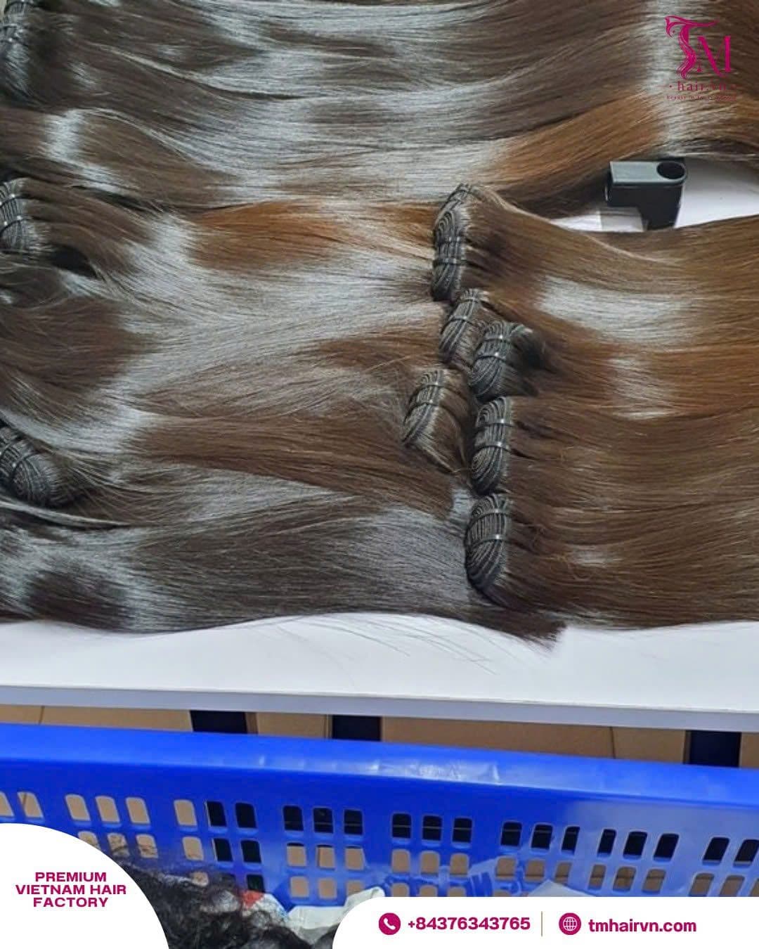 Bone Straight Brown Tips